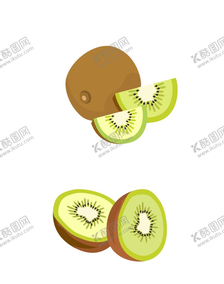 编号：59593902231753312139【酷图网】源文件下载-猕猴桃插画