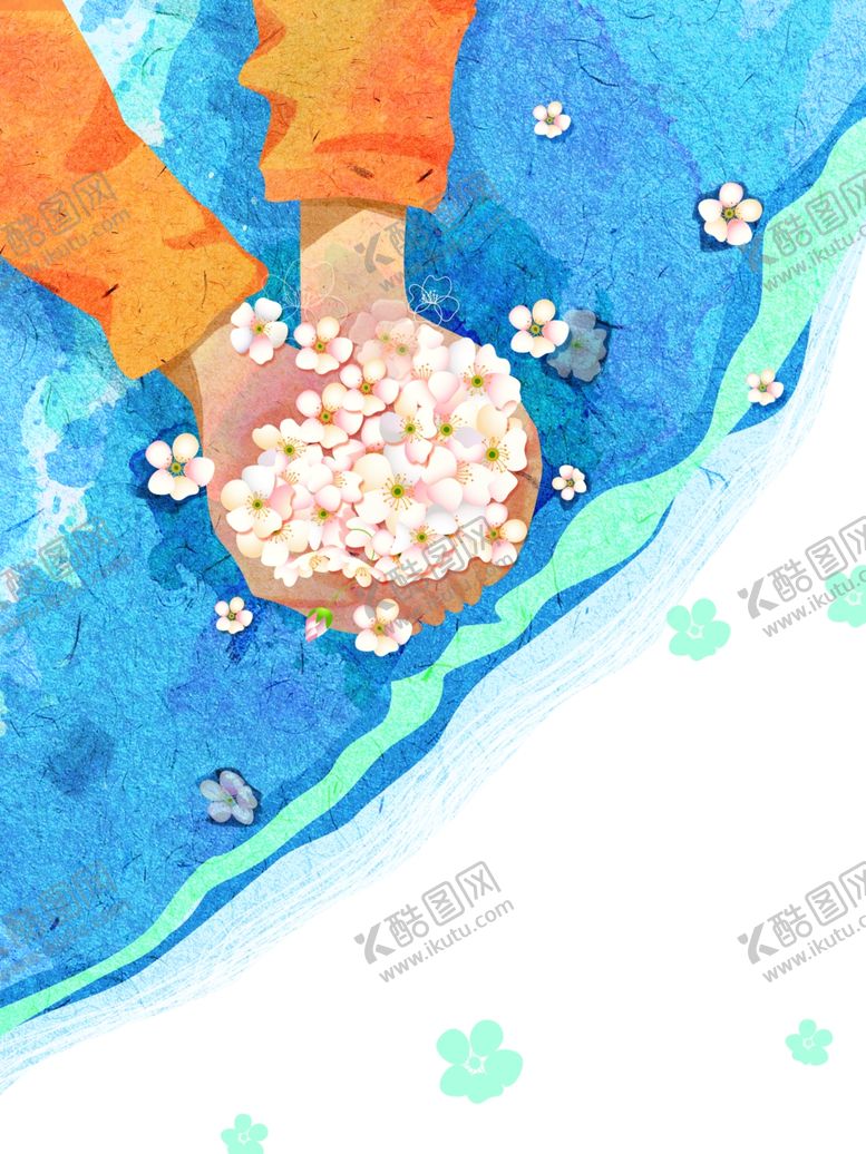 编号：38762106252107288009【酷图网】源文件下载-春天海报背景