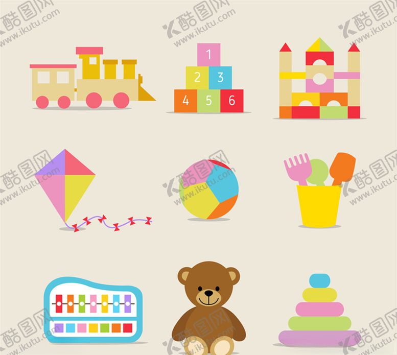编号：60288607081225166215【酷图网】源文件下载-婴幼儿用品玩具素材