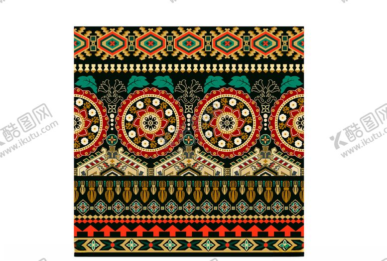 编号：72000809272045284242【酷图网】源文件下载-名族花纹