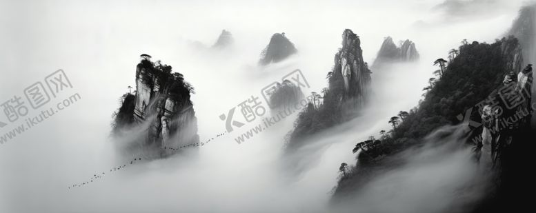 编号：78143001191703415953【酷图网】源文件下载-水墨山水画