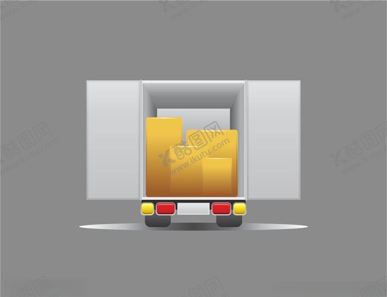 编号：95406410070637399381【酷图网】源文件下载-矢量货车