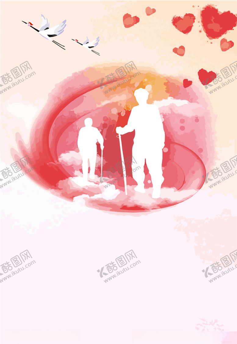 编号：62003306290239253063【酷图网】源文件下载-粉色爱心母亲节父亲节背景
