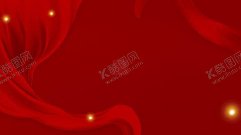 编号：18592409192240464817【酷图网】源文件下载-红绸背景