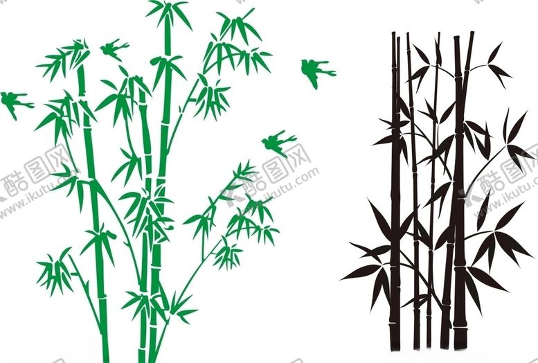 编号：45477107121914242931【酷图网】源文件下载-矢量竹子