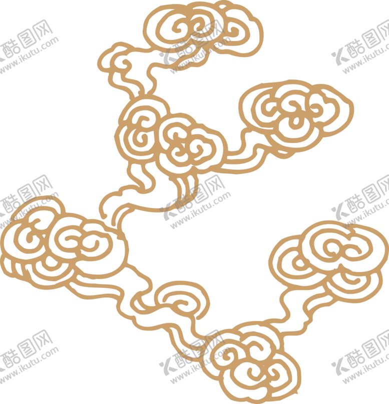 编号：52828905042300476287【酷图网】源文件下载-祥云图案