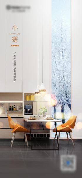 小寒节气海报