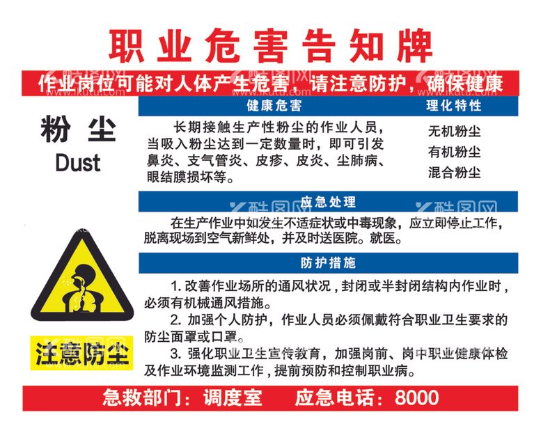 编号：32885712122101195106【酷图网】源文件下载-职业病危害