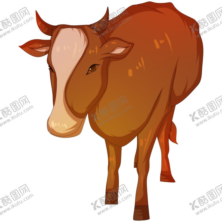 编号：67733007011709495680【酷图网】源文件下载-牛插图