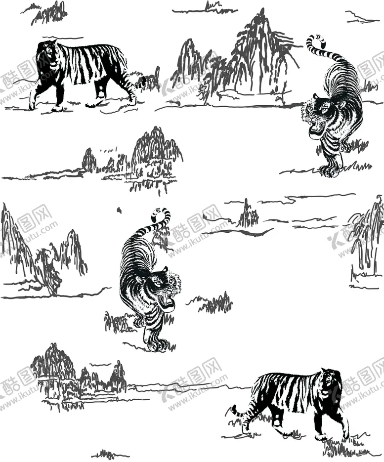 编号：96382710170145183254【酷图网】源文件下载-老虎