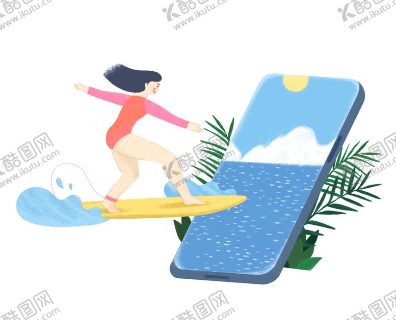 编号：82001309260820551135【酷图网】源文件下载-冲浪滑板