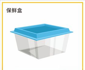 保鲜盒包装盒样机