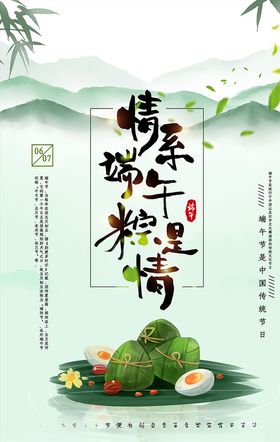 情系端午粽是情活动海报