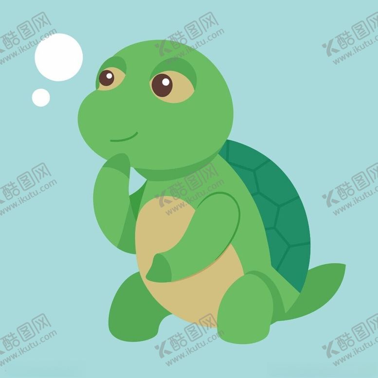 编号：29655401301731563708【酷图网】源文件下载-思考的海龟