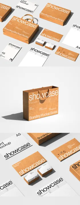 牛皮纸简约品牌样机合集