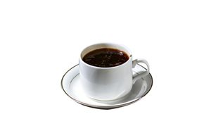 咖啡咖啡杯黑咖啡商务合成素材