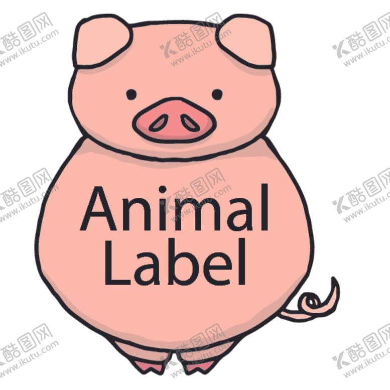 编号：64199110301444068327【酷图网】源文件下载-呆萌可爱创意动物设计