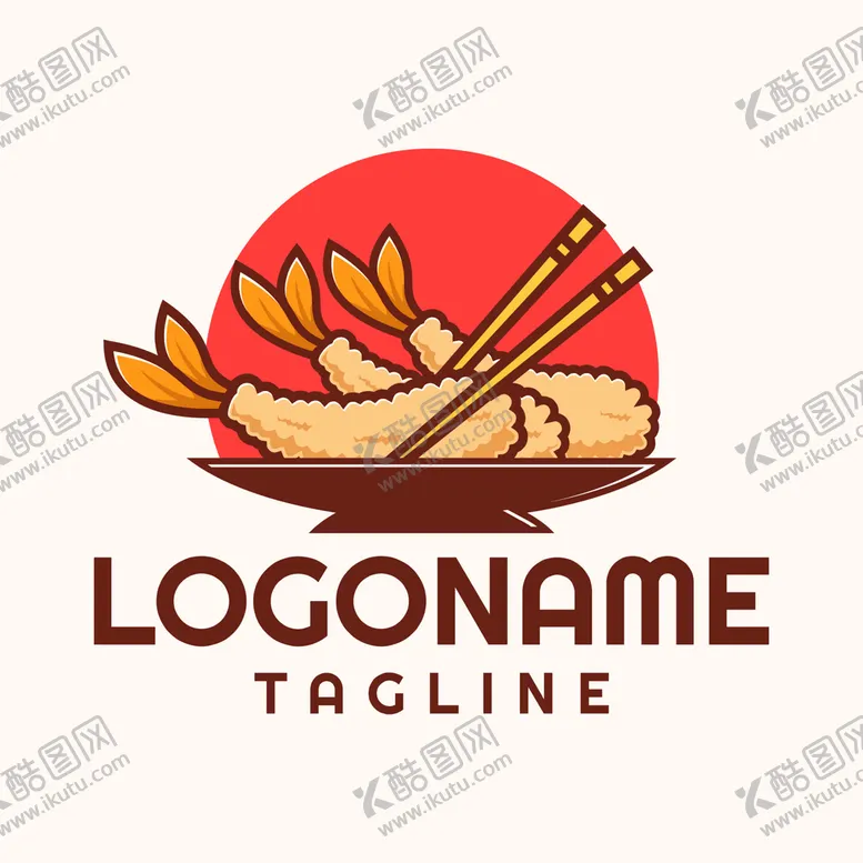 编号：23514609230830212061【酷图网】源文件下载-炸虾logo