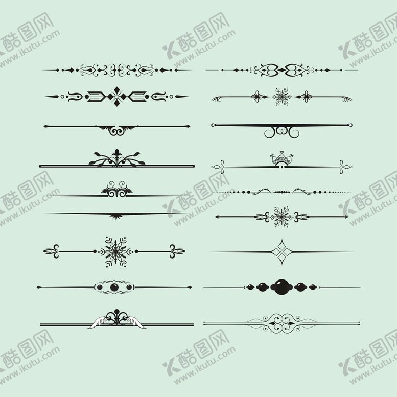 编号：75962610240258279091【酷图网】源文件下载-经典花边 古典 欧式花纹