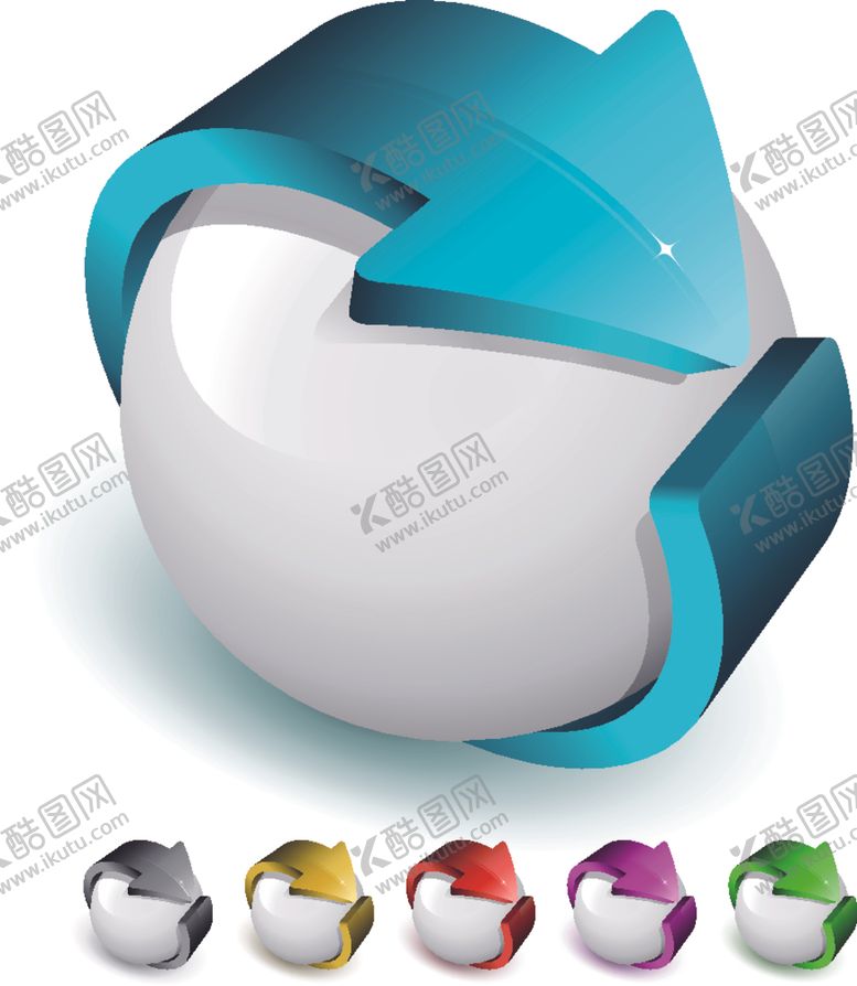 编号：97810507080109459049【酷图网】源文件下载-立体图标