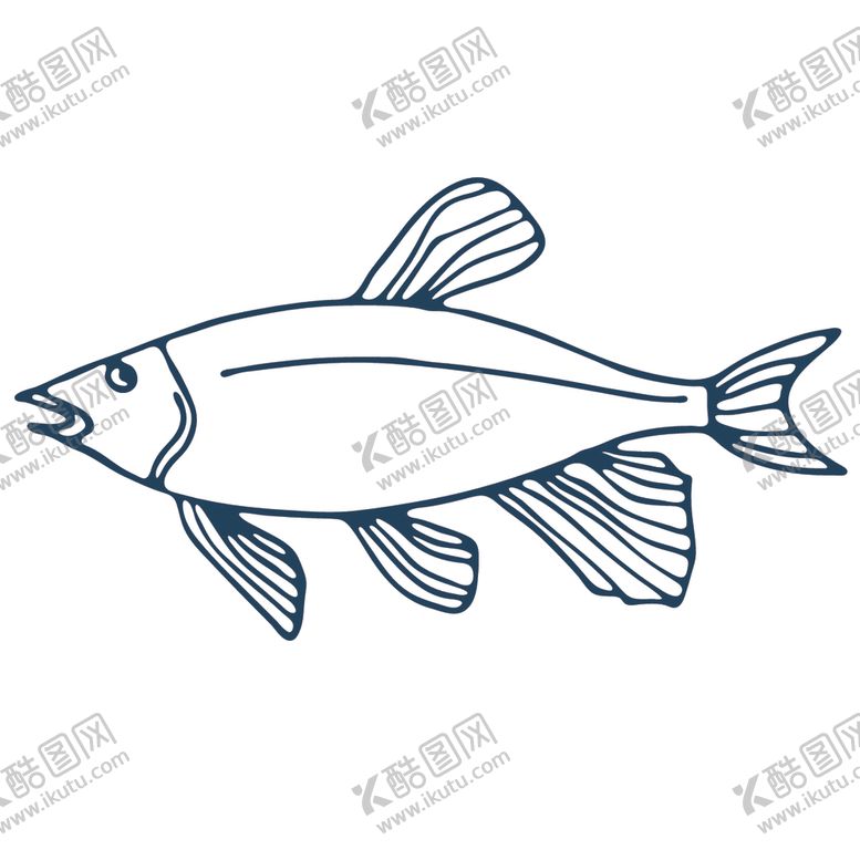 编号：10760606242317572973【酷图网】源文件下载-手绘海洋生物