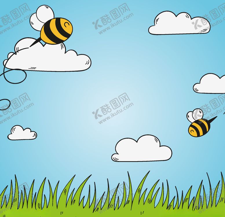 编号：33844510212347211600【酷图网】源文件下载-蜜蜂