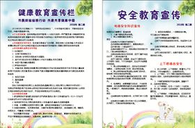 安全教育宣传栏