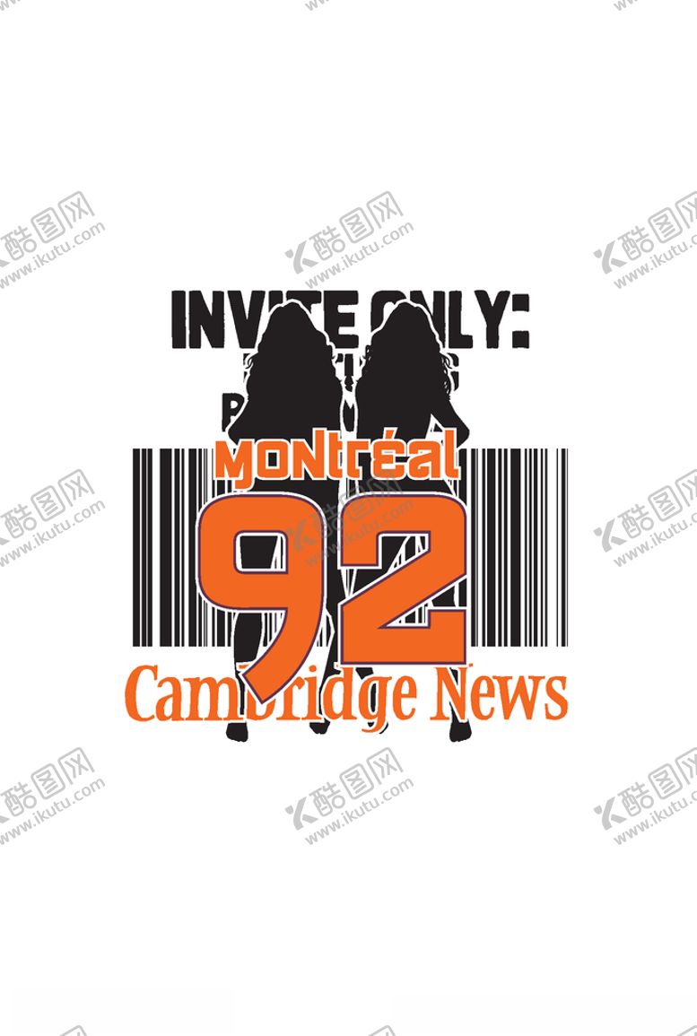 编号：94802310030127341877【酷图网】源文件下载-字母印花