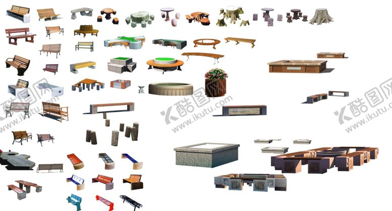 编号：94360409290221384958【酷图网】源文件下载-座凳素材合集