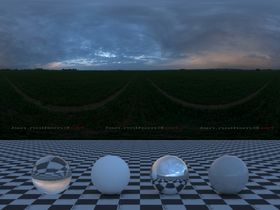 C4D天空贴图HDR贴图