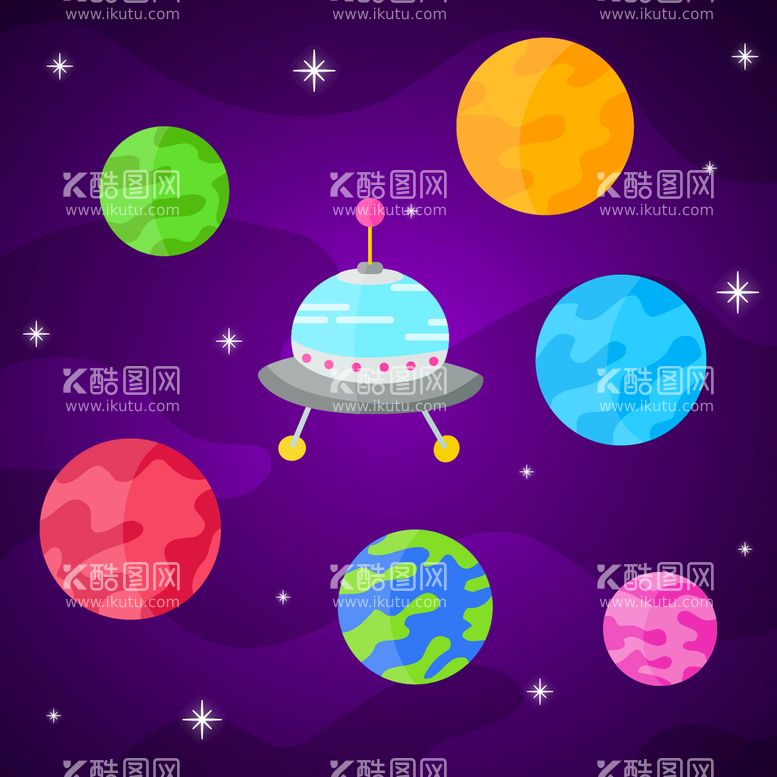 编号：62315009152234173407【酷图网】源文件下载-星球背景