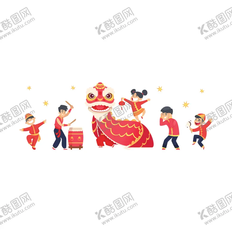 编号：59136810100305483864【酷图网】源文件下载-新年人物
