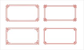 相框边框图案