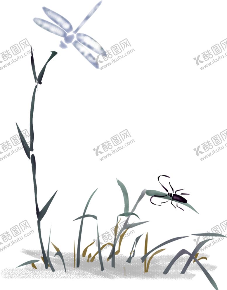 编号：81570510270212444398【酷图网】源文件下载-水墨竹子