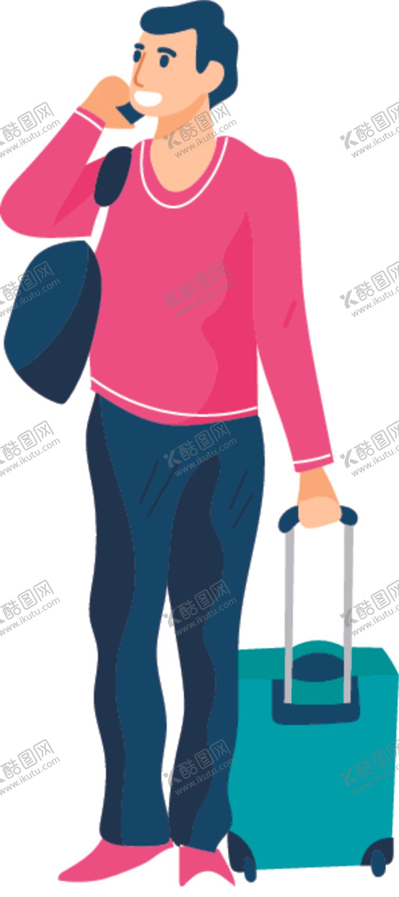 编号：91572705180035419678【酷图网】源文件下载-旅客游客