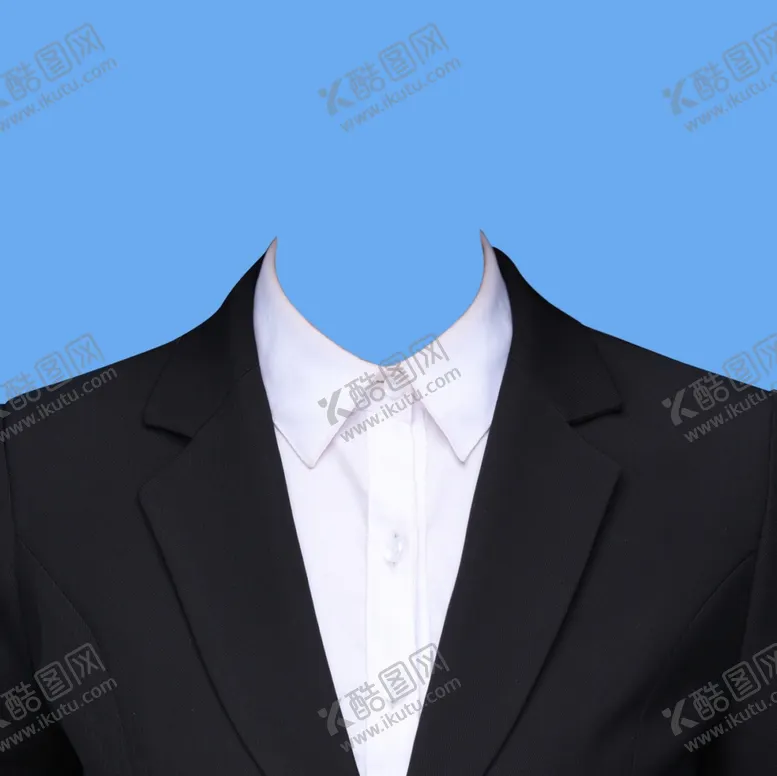 编号：74020606281407414949【酷图网】源文件下载-证件照西装女