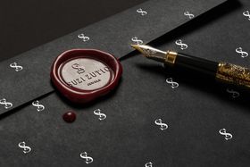 VI样机高级质感logo简约