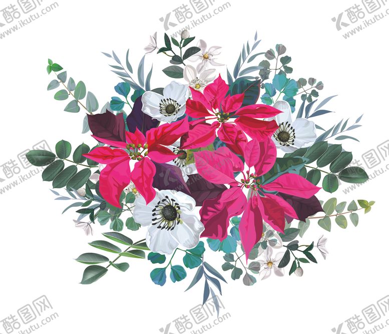 编号：31027109101530401709【酷图网】源文件下载-手绘鲜花