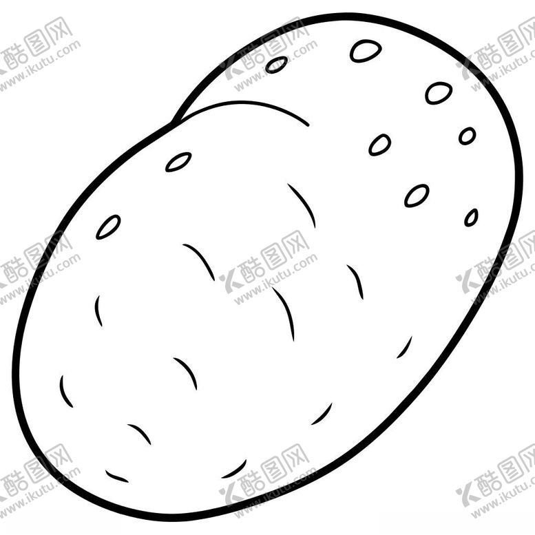 编号：47480802251524398263【酷图网】源文件下载-土豆线稿