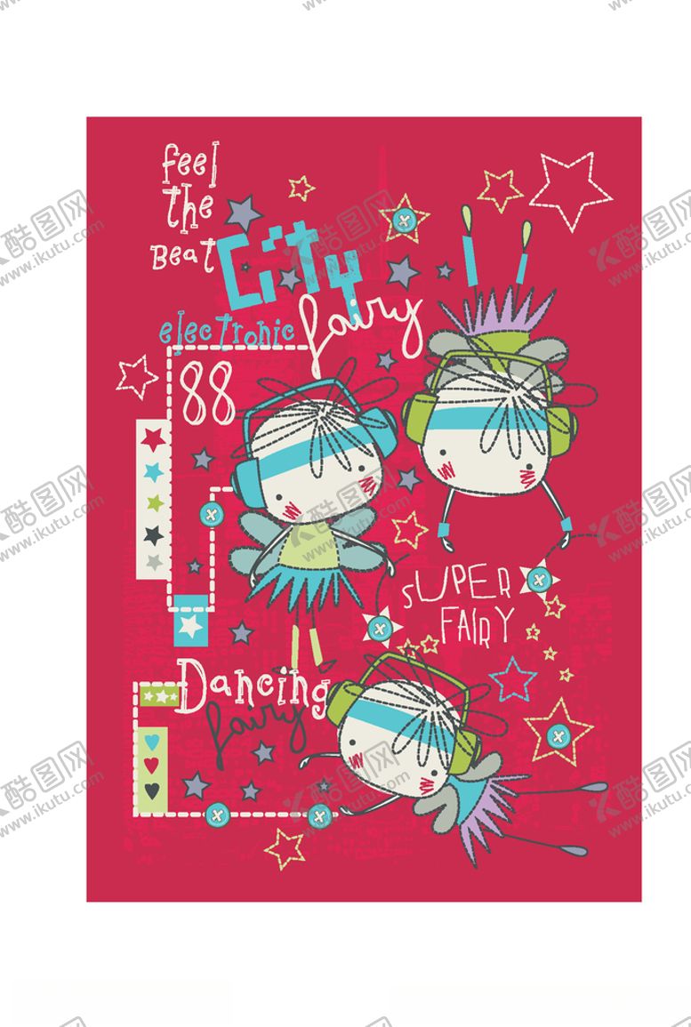 编号：84103209170423496753【酷图网】源文件下载-幼童印花