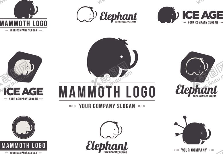 编号：23306809180712163017【酷图网】源文件下载-大象图标