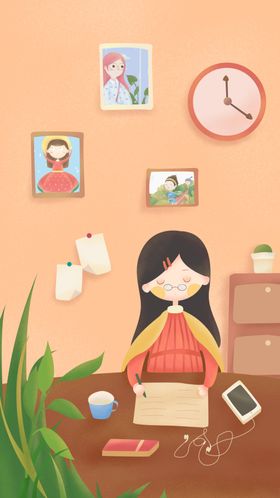 手机壁纸绘元素客厅画北欧挂画