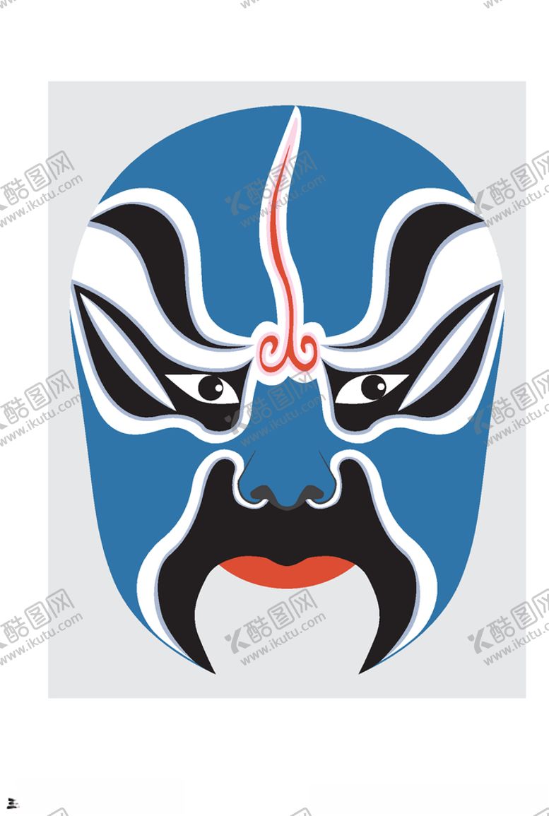 编号：71836009242001283913【酷图网】源文件下载-中国风传统京剧脸谱