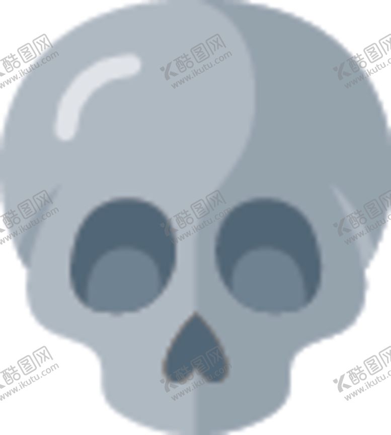 编号：15345410141752526448【酷图网】源文件下载-骷髅