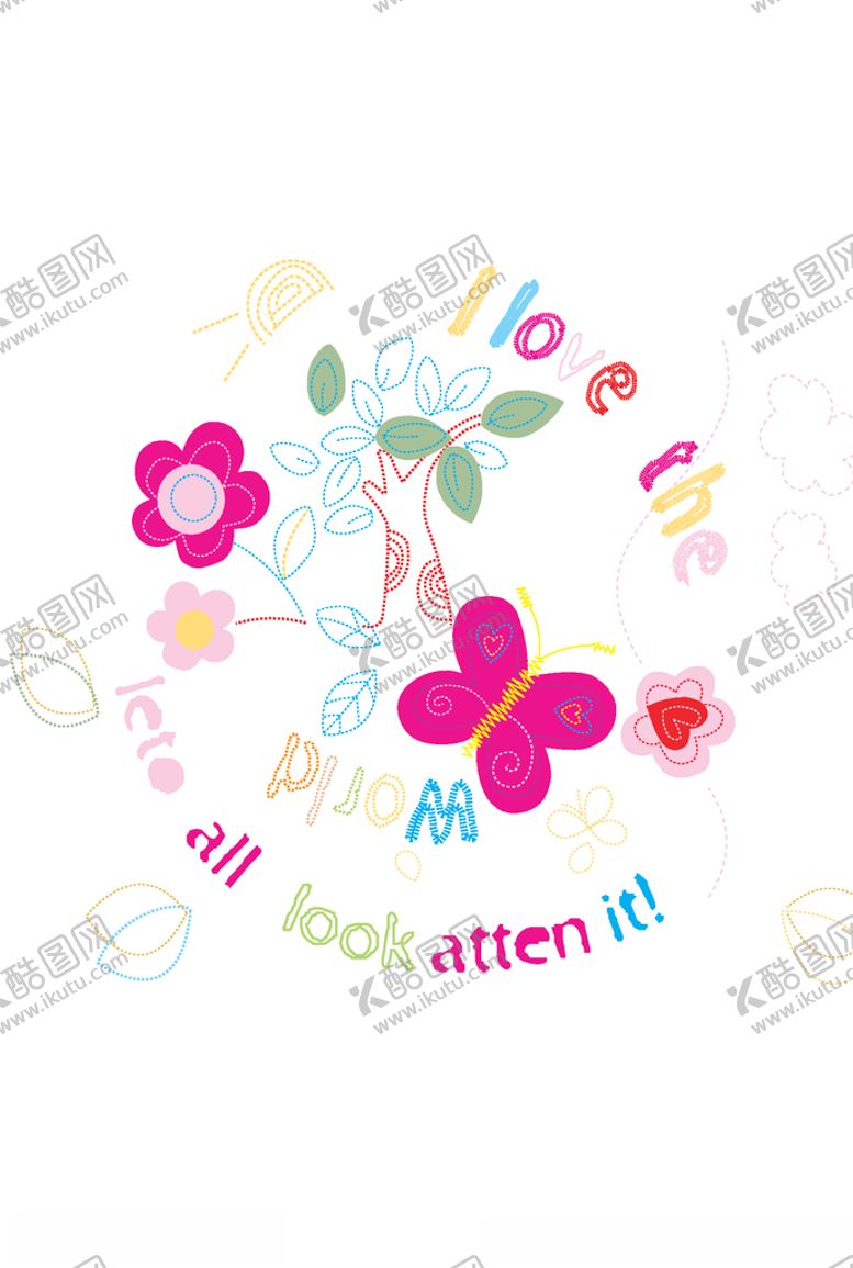 编号：40800606161421459545【酷图网】源文件下载-幼童印花