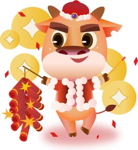 卡通牛形象