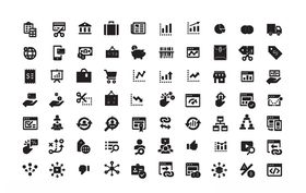 商务办公图标