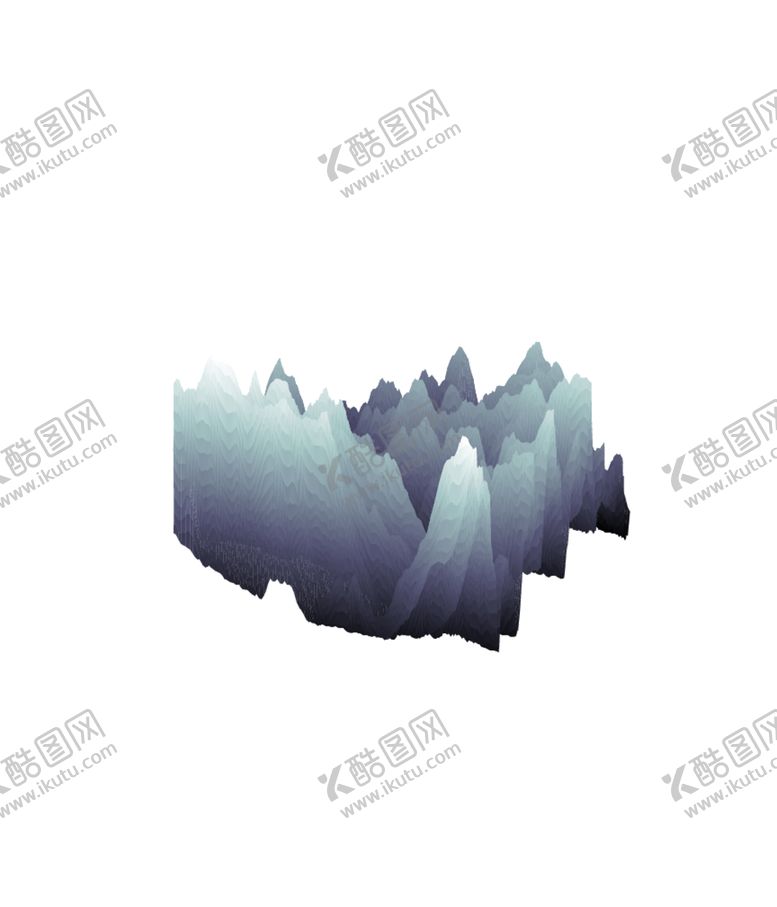 编号：79311404302042382892【酷图网】源文件下载-抽象山峰