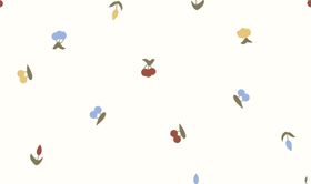 多彩文具图案背景