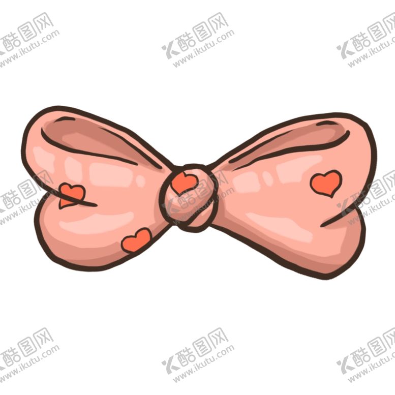 编号：94071806240706333539【酷图网】源文件下载-立体蝴蝶结插画